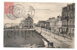 Courseullles-sur-Mer (14) : La Rue Le Long De La Plage En 1905 (animé)PF. - Courseulles-sur-Mer