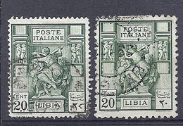 210038726  LIBIA. YVERT Nº  20A/20B - Libia