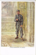 ** T2/T3 Landsturmmann Im Dienst / WWI Austro-Hungarian K.u.K. Military Art Postcard, Uniform. Offizielle Karte Des Krie - Unclassified