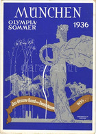 ** T2/T3 1936 Münchener Olympia-Sommer. Offizielle Festpostkarte. Das Braune Band Von Deutschland / 1936 Summer Olympics - Non Classificati