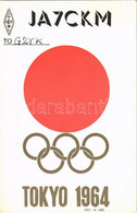 * T2 1964 Tokyo, Summer Olympics - Advertising QSL Card (radio Amateur) - Non Classificati