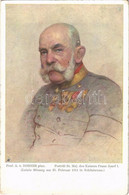 ** T2/T3 Porträt Sr. Maj. Des Kaisers Franz Josef I / Francis Joseph I Of Austria. Galerie Wiener Künstler Nr. 480. S: P - Unclassified