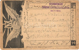 T3/T4 1901 Gyorsírási Képes Levelezőlap. Kiadja Az Országos Magyar Gyorsíró Egyesület / Hungarian Stenography Greeting C - Non Classificati