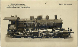 ** T1 M. Kir. államvasutak 651. Sorozat Gőzmozdonya / Hungarian State Railways Locomotive - Non Classificati