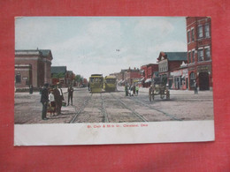 St Clair & 55th Street  Trolley   Ohio > Cleveland   Ref 4858 - Cleveland