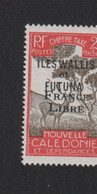 Wallis Et Futuna Taxe N° 35 Neuf * Gomme Tropicale - Timbres-taxe