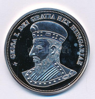 DN "Királyi Koronák - I. Géza / 5 Korona 1909" Ag Emlékérem Tanúsítvánnyal (20g/0.999/38,61mm) T:PP Fo. - Unclassified