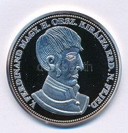 DN "Királyi Koronák - V. Ferdinánd / 5 Korona 1909" Ag Emlékérem Tanúsítvánnyal (20g/0.999/38,61mm) T:PP Patina - Unclassified