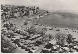 Vue Aérienne  ... ...  Cpsm 10x15 . BANYULS (66) La Plage. Le Cap Doune - Banyuls Sur Mer