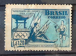 C 282 Brazil Stamp Fluminense Football Club Soccer 1952 Circulated 13 - Andere & Zonder Classificatie