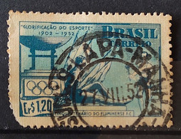 C 282 Brazil Stamp Fluminense Football Club Soccer 1952 Circulated 14 - Autres & Non Classés