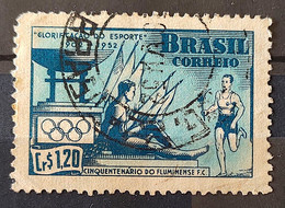 C 282 Brazil Stamp Fluminense Football Club Soccer 1952 Circulated 3 - Andere & Zonder Classificatie