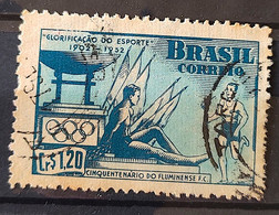 C 282 Brazil Stamp Fluminense Football Club Soccer 1952 Circulated 7 - Autres & Non Classés