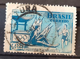 C 282 Brazil Stamp Fluminense Football Club Soccer 1952 Circulated 8 - Autres & Non Classés