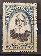 C 284 2 Brazil Stamp Exhibition Philatelic Sao Paulo Dom Pedro Big Head 1952 Circulated 2 - Andere & Zonder Classificatie