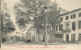 CPA FRANCE 81 "Labruguière, Avenue De Mazamet" - Labruguière