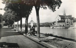 CPSM FRANCE 01 " Seyssel, Les Quais Et Le Rhône ". - Seyssel