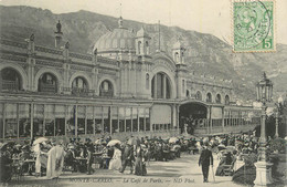 CPA MONACO "Monté Carlo, Le Café De Paris". - Cafes & Restaurants