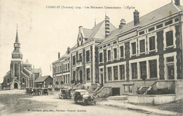 CPA FRANCE 80 " Combles, Les Bâtiments Communaux". - Combles