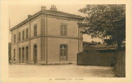 CPA FRANCE 83 "Vidauban, La Gare". - Vidauban