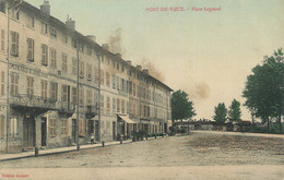 CPA FRANCE 01 " Pont De Vaux, Place Legrand". - Pont-de-Vaux