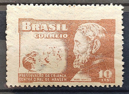 C 289 Brazil Stamp Campaign Against Leprosy Priest Damiao Religion Health H1 1952 1 - Other & Unclassified