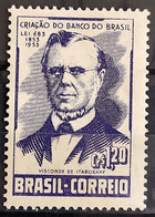 C 300 Brazil Stamp Creation Centenary Bank Of Brazil Itaborahy Viscount 1953 2 - Other & Unclassified