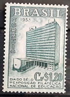 C 303 Brazil Stamp Exhibition 1953 National Education Philatelic 2 - Autres & Non Classés