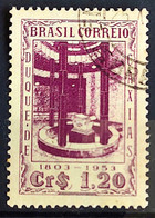 C 308 Brazil Stamp Mausoleum Duque De Caxias Military Circulated 1953 3 - Altri & Non Classificati