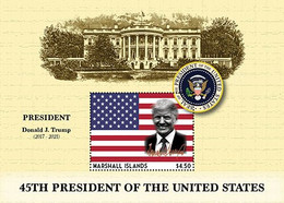 Marshall Islands  2020  U.S President - Donald J. Trump    I202104 - Marshall