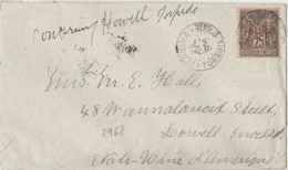 BFE - Lettre De MERSINA à Destination Des USA - Covers & Documents