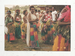 Cp , VANUATU (ex Nouvelles Hébrides) , Costumes , Custom Dress Of The Island Of TANNA ,écrite - Vanuatu