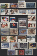 Canada (19) 1988 - 1990. 30 Different Stamps. Used. - Collections