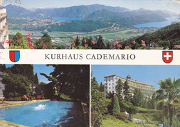 (B-ST588) - CADEMARIO (Canton Ticino) - Casa Di Cura, Multivedute - Cademario