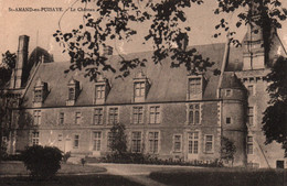 St Saint-Amand-en-Puisaye (Nièvre) Le Château - Edition H. Pontout - Saint-Amand-en-Puisaye