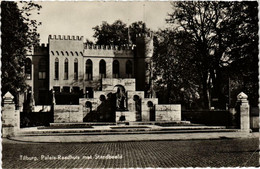 CPA AK Tilburg Paleis-Raadhuis Met Standbeeld NETHERLANDS (728558) - Tilburg