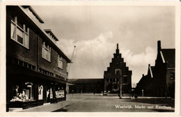 CPA AK Waalwijk Markt Met Raadhuis NETHERLANDS (728571) - Waalwijk