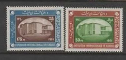 Afghanistan Scott 512-3  1961 International Exhibition Kabul,mint Never Hinged - Afghanistan