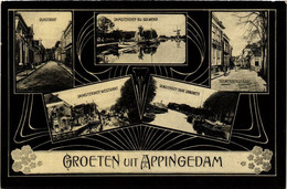 CPA AK Groeten Uit APPINGEDAM NETHERLANDS (706172) - Appingedam