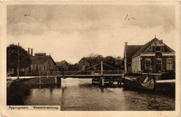 CPA AK APPINGEDAM Westerdraaibrug NETHERLANDS (706226) - Appingedam