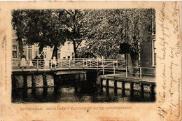 CPA AK APPINGEDAM Brug Over`t Kattendiep Koningstraat NETHERLANDS (706308) - Appingedam