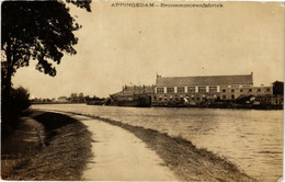 CPA AK APPINGEDAM Real Photo Bronsmotorenfabriek NETHERLANDS (706323) - Appingedam