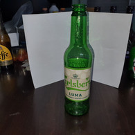 Israel-beer Bottle-carlsberg-luma-(5.2%)-(330ml)-used - Birra