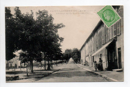 - CPA SAINT-LAURENT-DE-CHAMOUSSET (69) - Avenue De La Gendarmerie 1918 - - Saint-Laurent-de-Chamousset