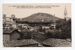 - CPA SAINT-CYR-AU-MONT-D'OR (69) - Vue Générale De Saint-Cyr Et Le Mont Cindre - Edition B. F. N° 16 - - Autres & Non Classés