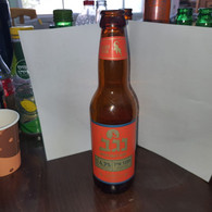 Israel-beer Bottle-negev Craft Beer-amber Ale-(4.9%)-(330ml) - Cerveza