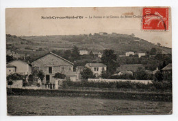 - CPA SAINT-CYR-AU-MONT-D'OR (69) - La Ferme Et Le Coteau Du Mont-Cindre - Edition Collignon - - Other & Unclassified