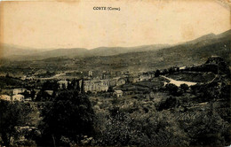 Corte * Vue Générale Et Panorama De La Ville * Haute Corse 2B - Corte