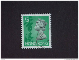 Hongkong Hong Kong 1992 Elizabeth II Et Idéogrammes Yv 695 O - Usados