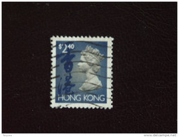 Hongkong Hong Kong 1993 Elizabeth II Et Idéogrammes Yv 730 O - Used Stamps